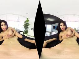 BaDoink VR Buxomy Latina Kesha Ortega Wiggles Her Arse And Rails Your Stiffy